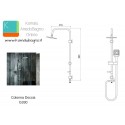 Scheda Tecnica Colonna Doccia.Colonna Doccia Economica Con Soffione Inox 20x20 Cm Kamalubagno