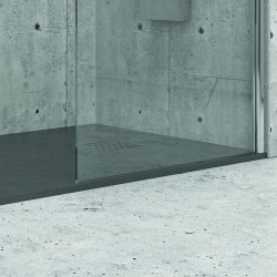 Piatto doccia pietra nero 120x70x3 - Arredamento e Casalinghi In