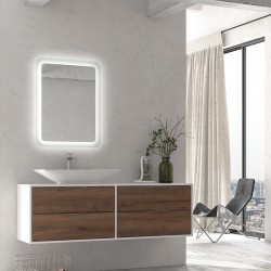 Specchio bagno led 100x60 cm reversibile : Offerta