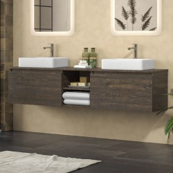 paplinskimoebel mobile bagno con lavabo - mobile sottolavabo per bagno 40 x  28,5 x 84,5 cm, armadietto bagno - Set di mobili da bagno, piccolo 40 cm :  : Casa e cucina