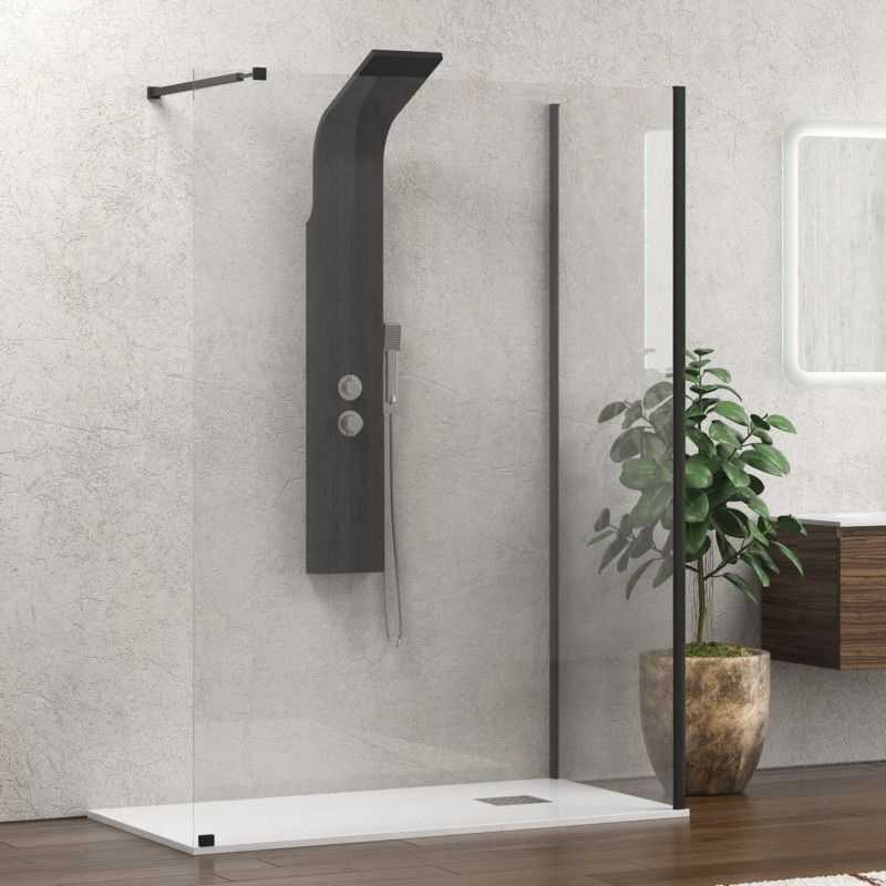 Walk-in Keep 70x100 cm box doccia angolare vetro temperato