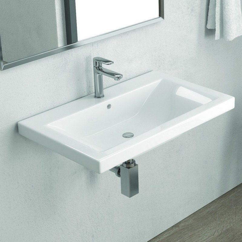 Lavabo bagno sospeso 70 cm - Lavabo Offerte Online